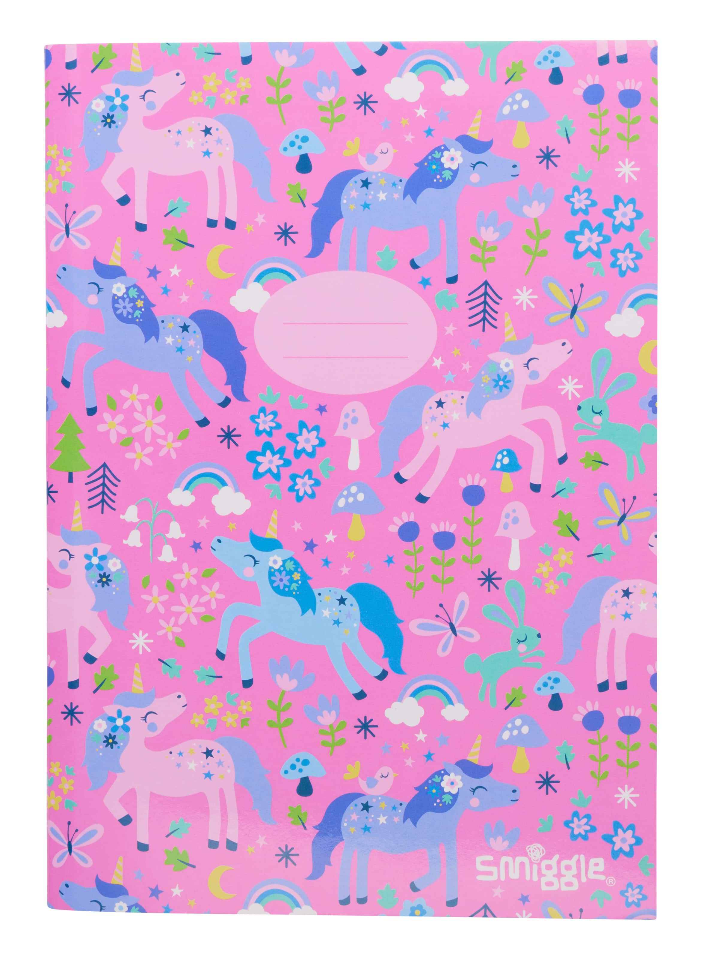 Smiggle - Cuaderno A5 rayado Wish