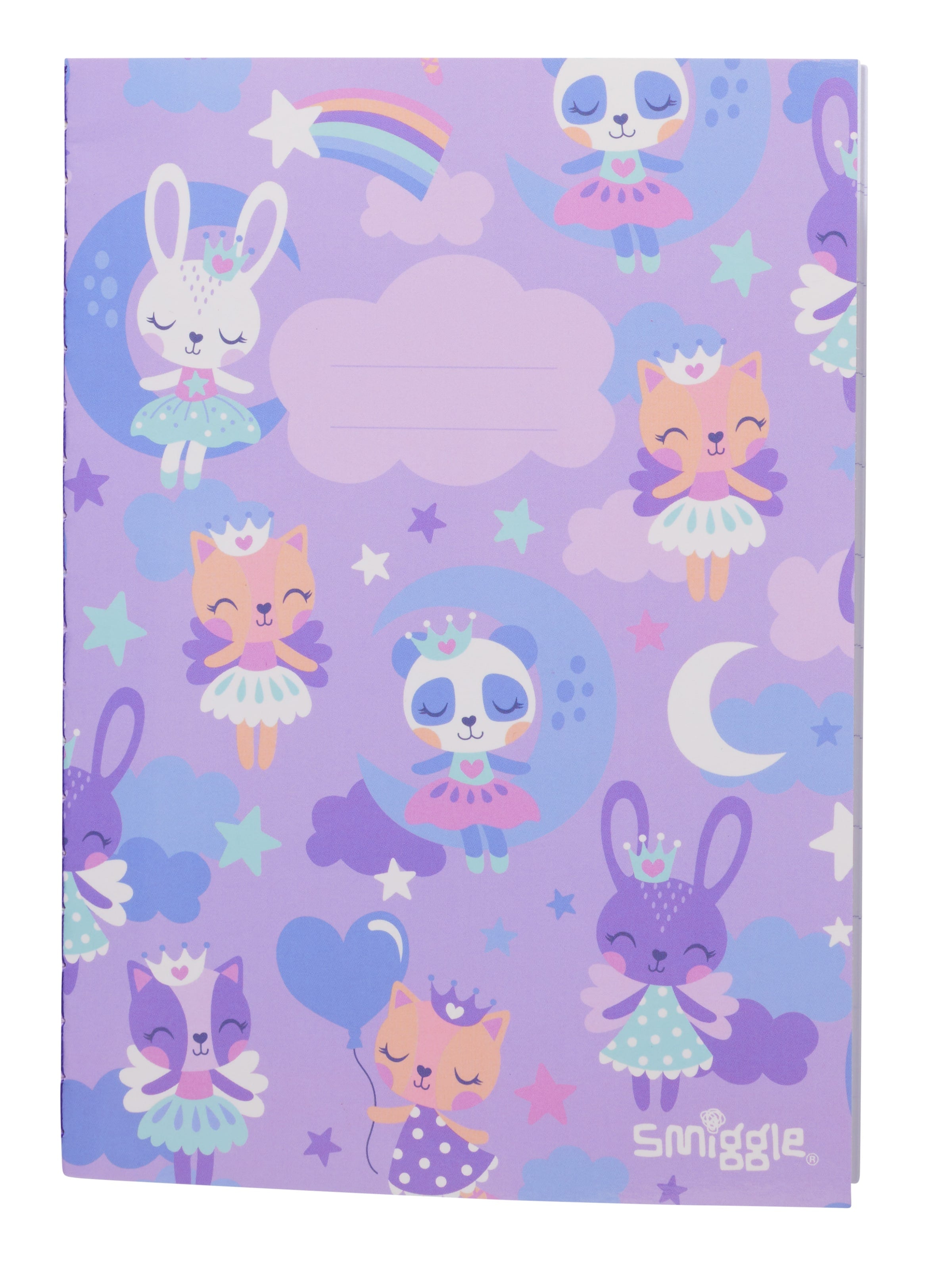 Smiggle - Cuaderno A6 de Rayas Wish