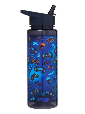 Smiggle - Botella de agua Wonder World Game de 750 ml sin BPA