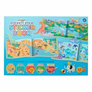 Smiggle - Libro de pegatinas adhesivas