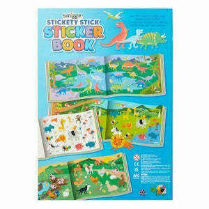 Smiggle - Libro de pegatinas adhesivas