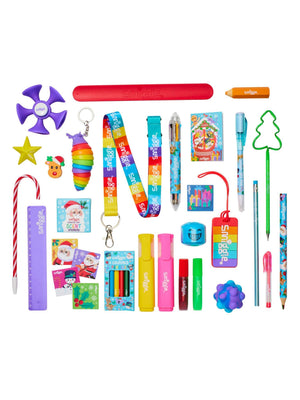 Smiggle - Paquete de regalo de papelería y juguetes de Año Nuevo
