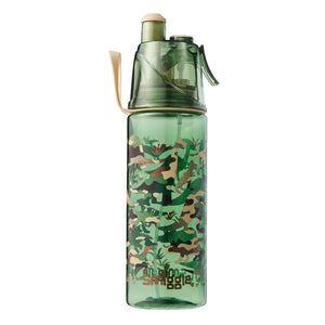Smiggle - Botella de agua automática Ziggy Spritz sin BPA de 560 ml