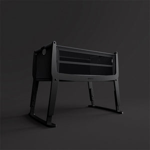 Snuz SnuzPod Studio Bedside Crib - Brooklyn Graphite-Bedside Cribs-Brooklyn Graphite- | Natural Baby Shower