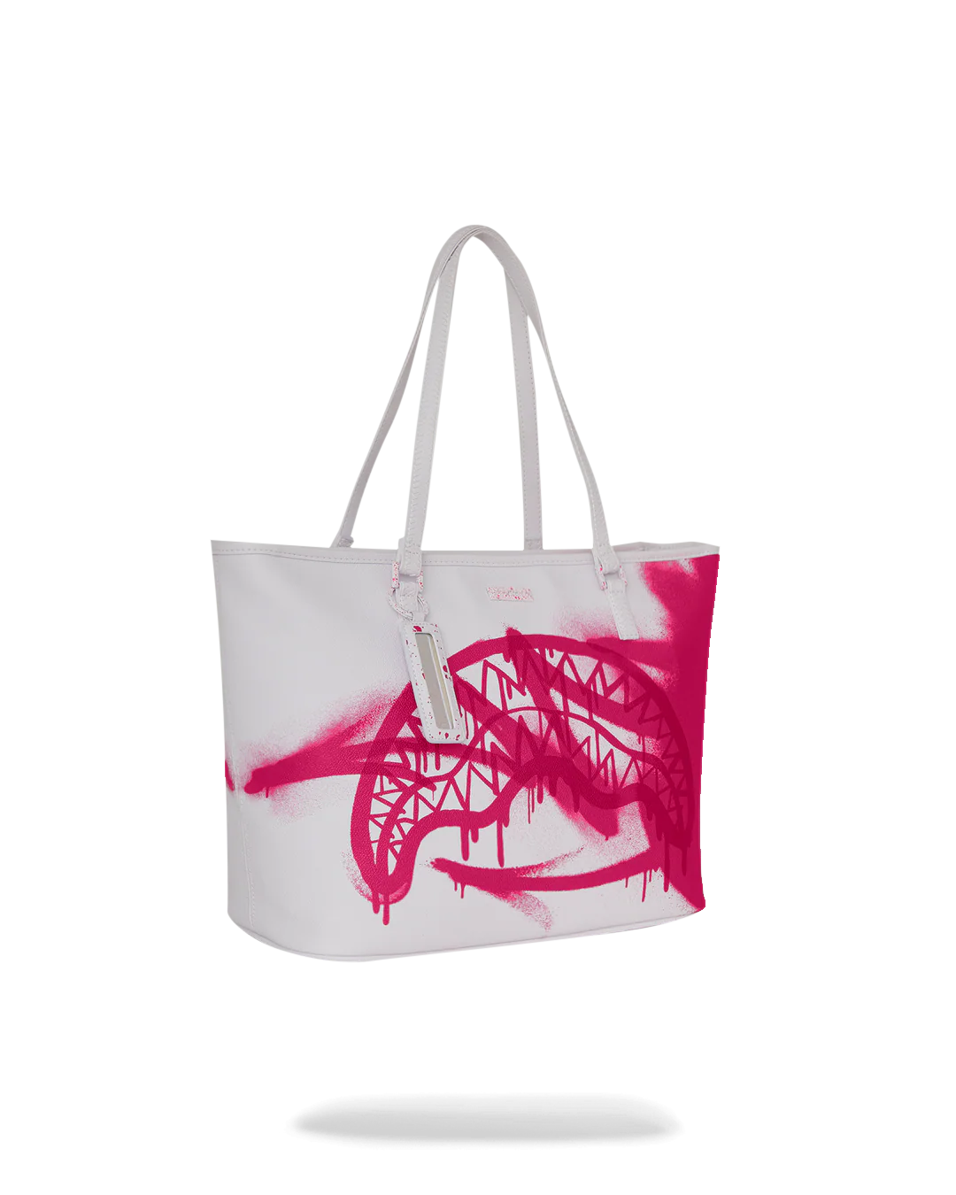Sprayground - Bolso de hombro Storm rosa y blanco