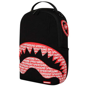 Sprayground - Mochila de algodón con logotipo Mouth Core Dlx