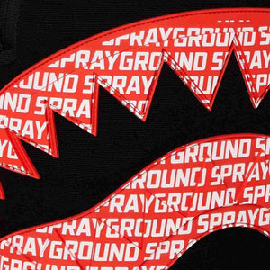 Sprayground - Mochila de algodón con logotipo Mouth Core Dlx