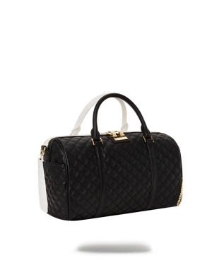 Sprayground - Bolso de mano y hombro Quilt Shark con compartimento interior especial