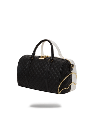 Sprayground - Bolso de mano y hombro Quilt Shark con compartimento interior especial