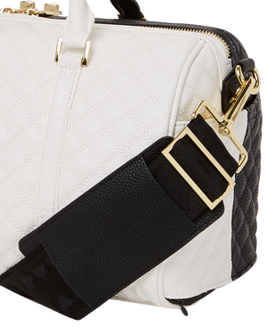 Sprayground - Bolso de mano y hombro Quilt Shark con compartimento interior especial