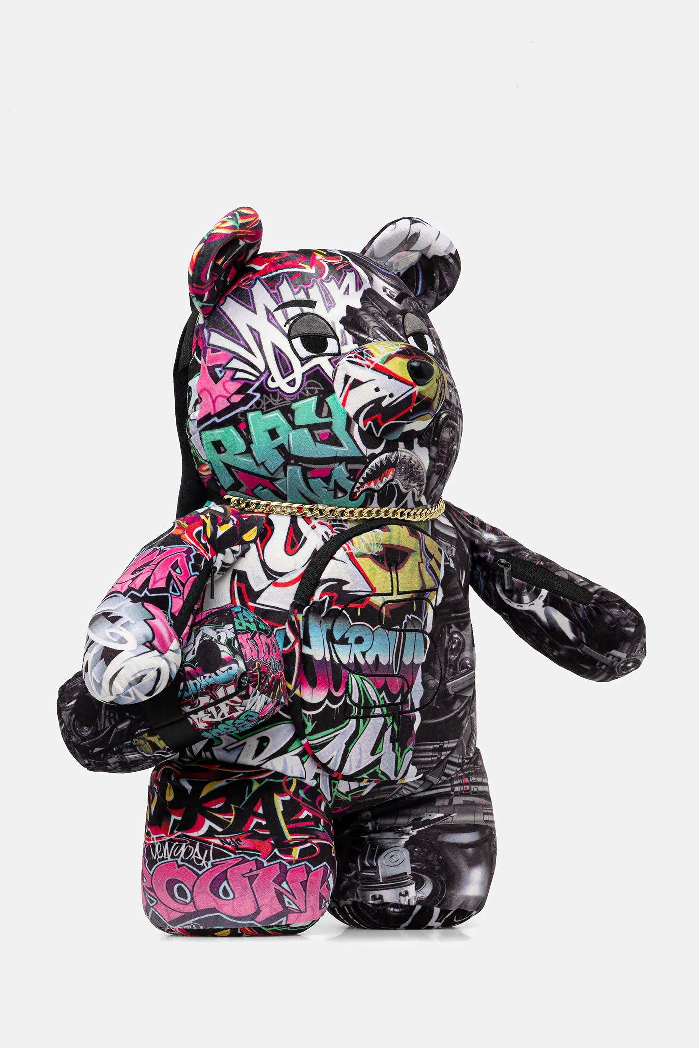 Sprayground - Mochila Teddy Cybershark Dividido