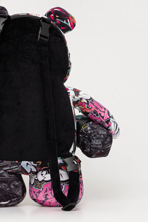 Sprayground - Mochila Teddy Cybershark Dividido