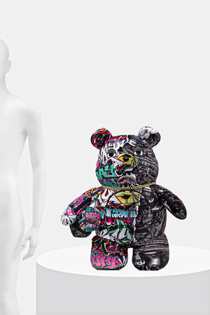 Sprayground - Mochila Teddy Cybershark Dividido