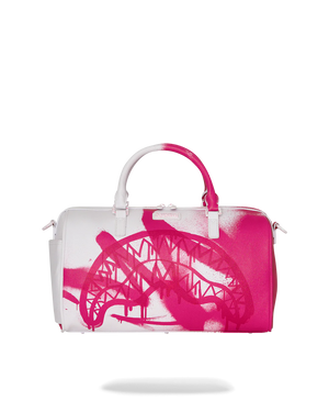 Sprayground - Bolso de mano y de hombro Storm rosa y blanco