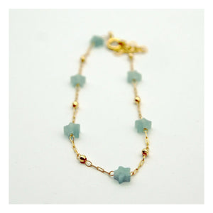 Adorabili - Pulsera de piedra | Oro