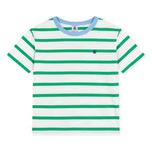 Petit Bateau - Camiseta Rayas | Verde