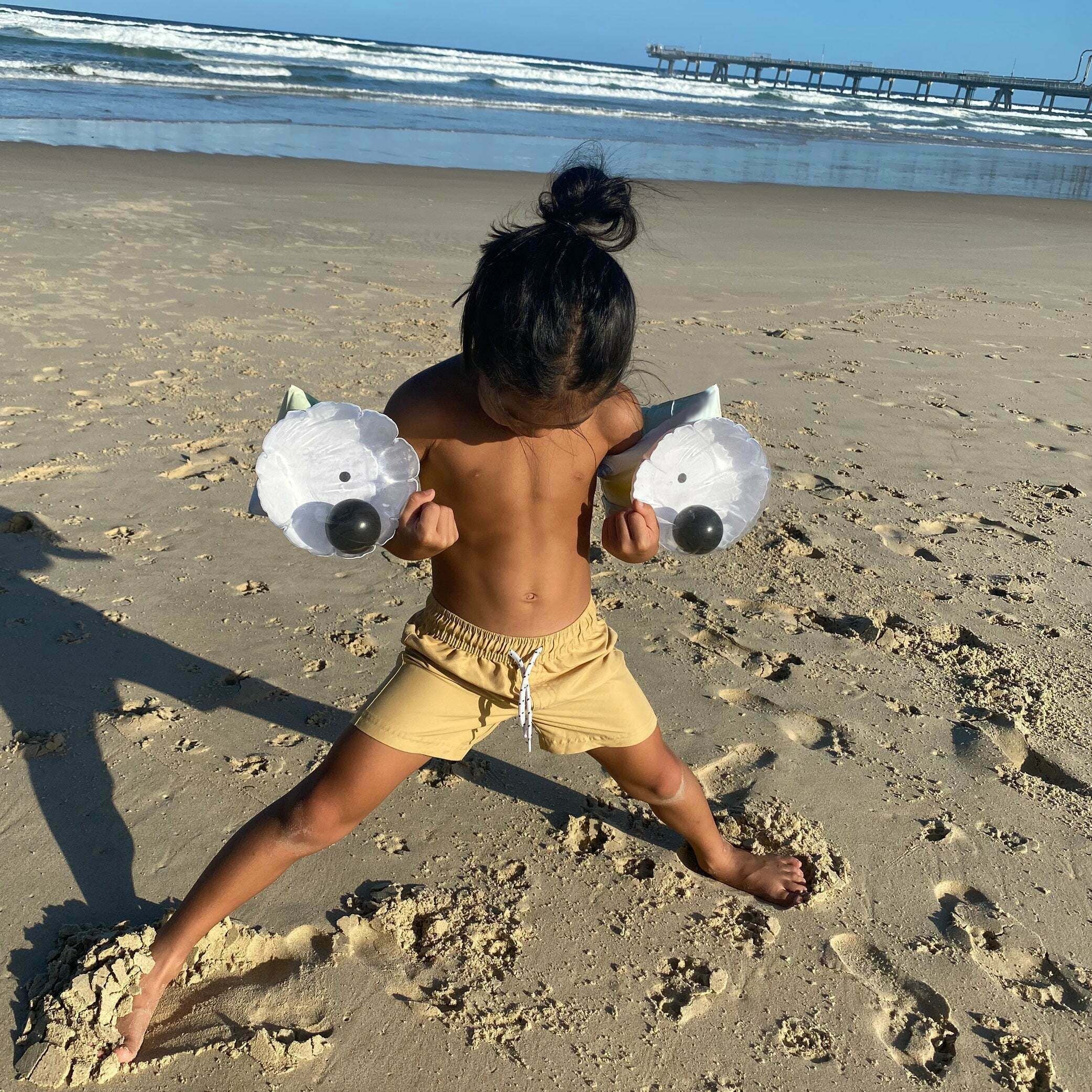 Sunnylife - Manguitos de natación infantiles Monster Monty