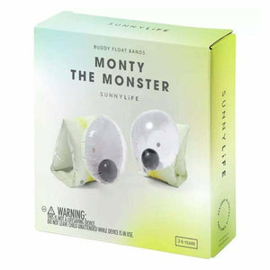Sunnylife - Manguitos de natación infantiles Monster Monty