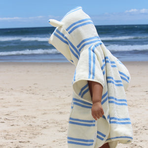 Sunnylife - Toalla de playa con capucha para niños