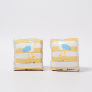 Sunnylife - Manguitos Hinchables de Natación para Niños Sammy la Gaviota