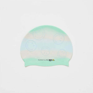 Sunnylife - Gorro de natación infantil Smiling Face