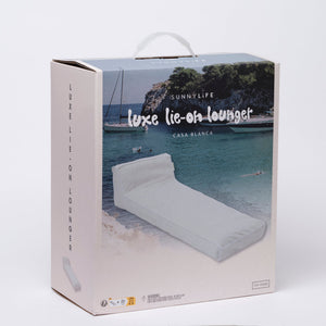 Sunnylife - Colchoneta Hinchable de Lujo para Piscina y Playa