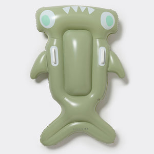 Sunnylife - Flotador de tiburón Salty the Shark para piscina y mar para niños