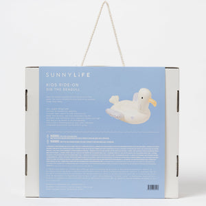 Sunnylife - Flotador inflable Sammy La Gaviota para piscina y mar