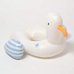 Sunnylife - Flotador Hinchable Infantil Sammy la Gaviota para Piscina y Playa