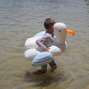 Sunnylife - Flotador Hinchable Infantil Sammy la Gaviota para Piscina y Playa