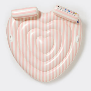 Sunnylife - Stole My Heart - Colchoneta Hinchable Doble para Piscina y Mar