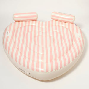 Sunnylife - Stole My Heart - Colchoneta Hinchable Doble para Piscina y Mar
