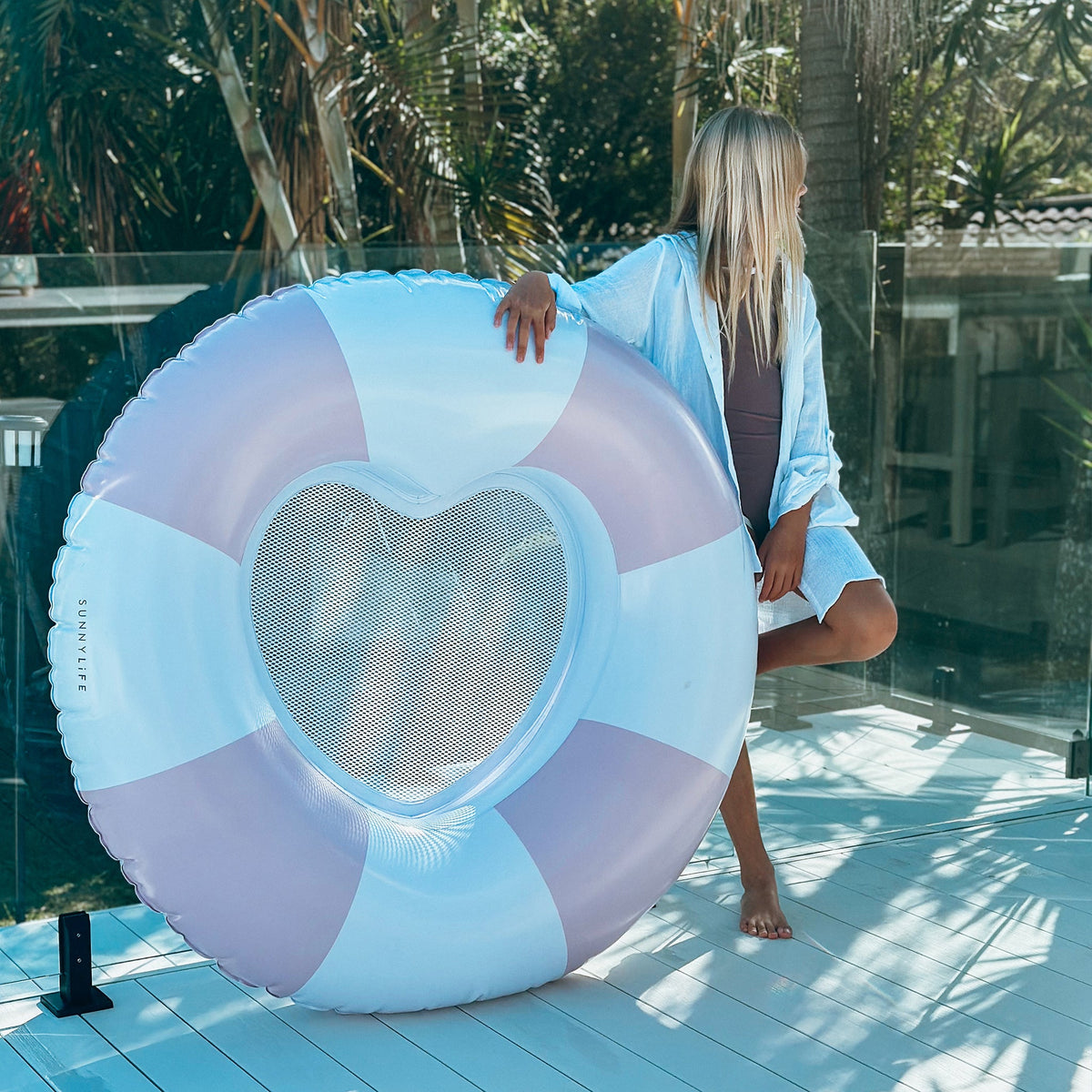 Sunnylife - Flotador de Piscina y Mar "Stole My Heart"