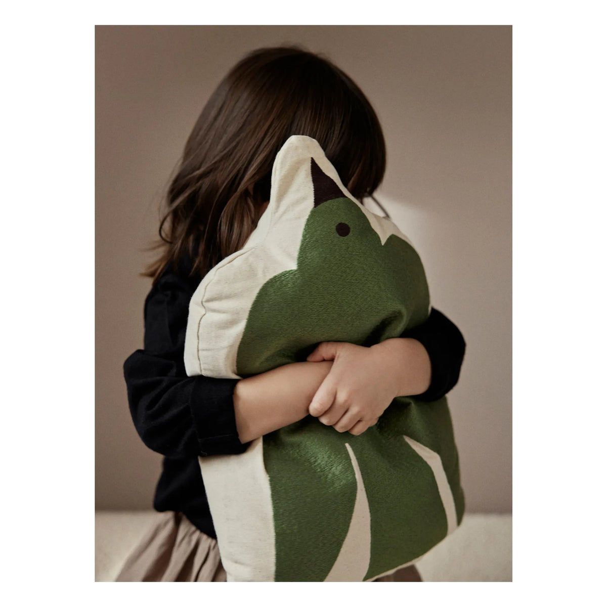 Ferm Living Kids - Cojín Swif Bird | Verde