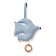 Ferm Living Kids - Móvil musical Swif Bird | Azul