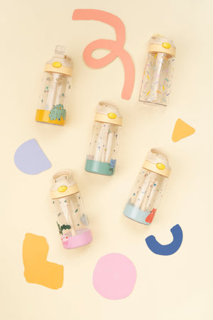 The Cotton Cloud - Dancing Hearts Vaso Tritan de 480 ML con Pajita Oculta