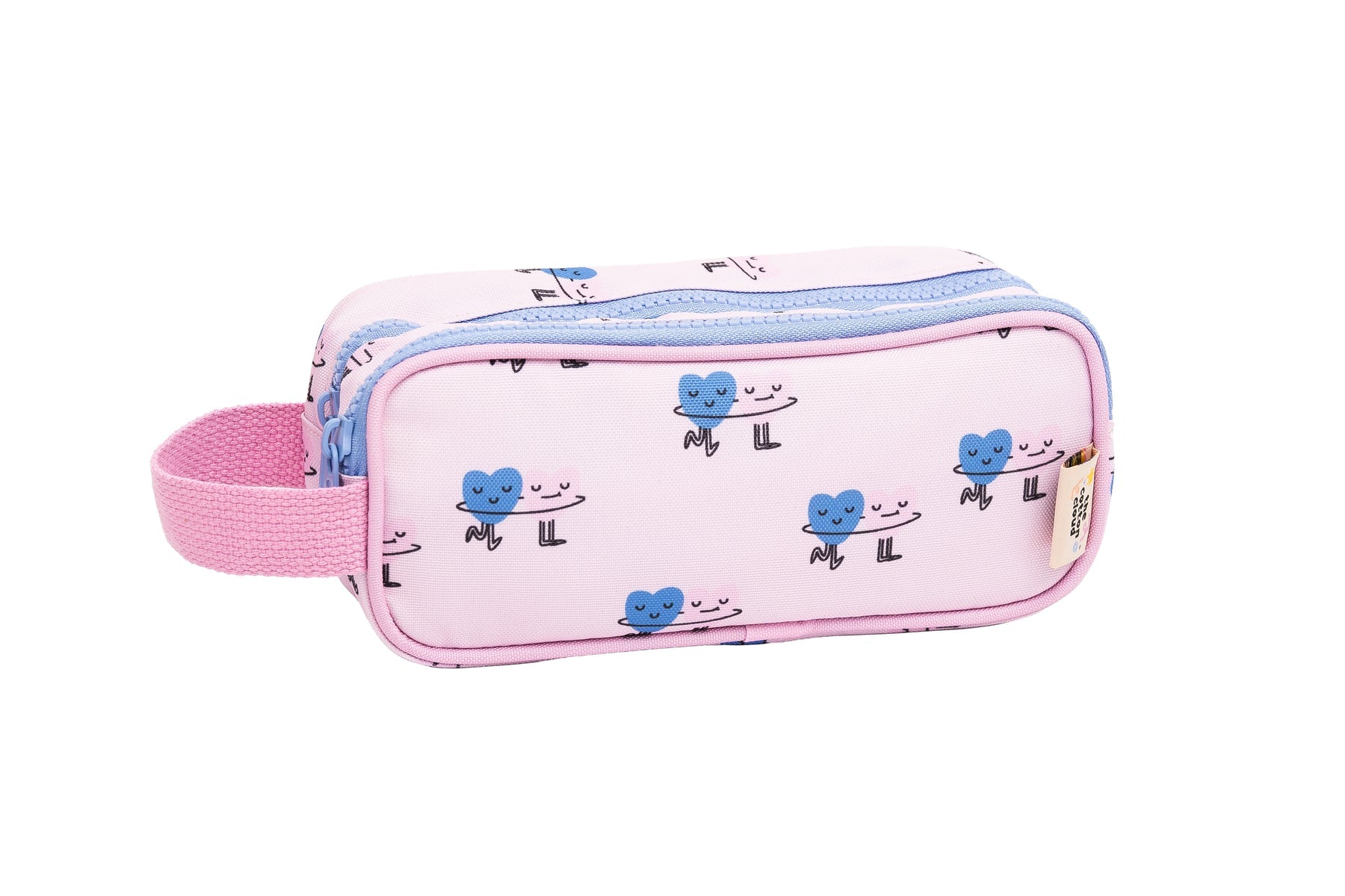 The Cotton Cloud - Dancing Hearts Estuche de doble compartimento