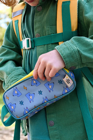 The Cotton Cloud - Estuche de lápices de doble ojo Funky Dogs