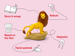 Tonies - Figura de audio en inglés de Disney Classics El Rey León