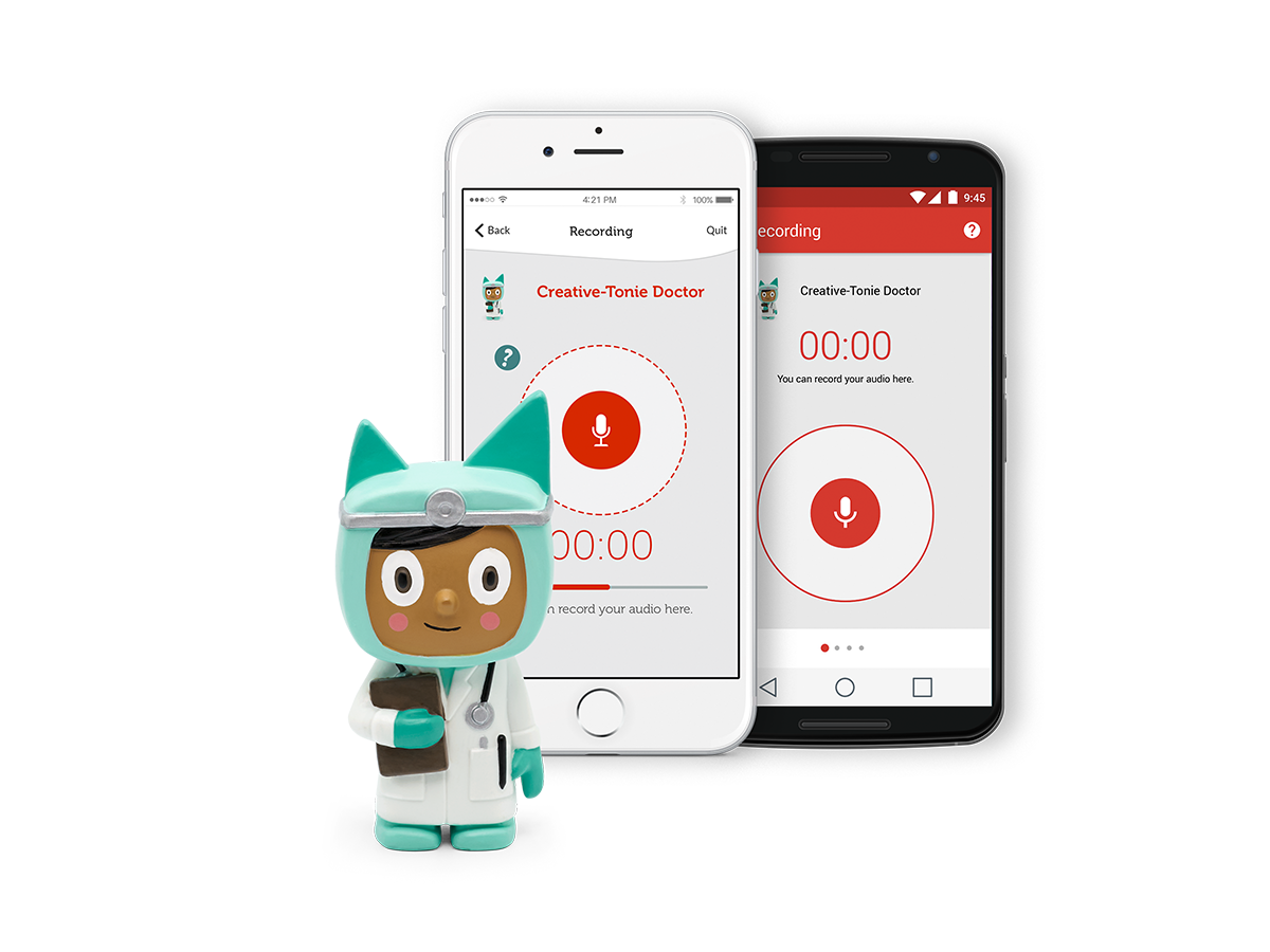 Tonies - Figura de grabación de audio creativa para médicos