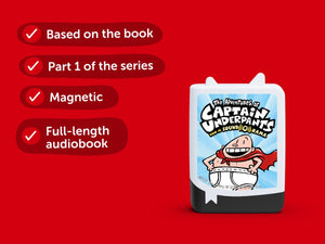 Tonies - Figura de audio Capitán Calzoncillos de Dav Pilkey en inglés