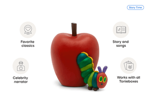 Tonies - Figura de audio en inglés de Eric Carle La oruga muy hambrienta y sus amigos