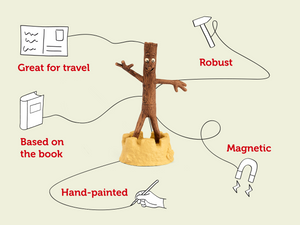 Tonies - Julia Donaldson Stick Man Cuento y Canción en Inglés Figura de Audio