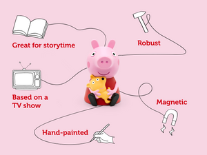 Tonies - Peppa Pig en la carretera (Figura con sonido en inglés)