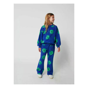 Bobo Choses - Jogger Tréboles de Algodón Orgánico | Azul