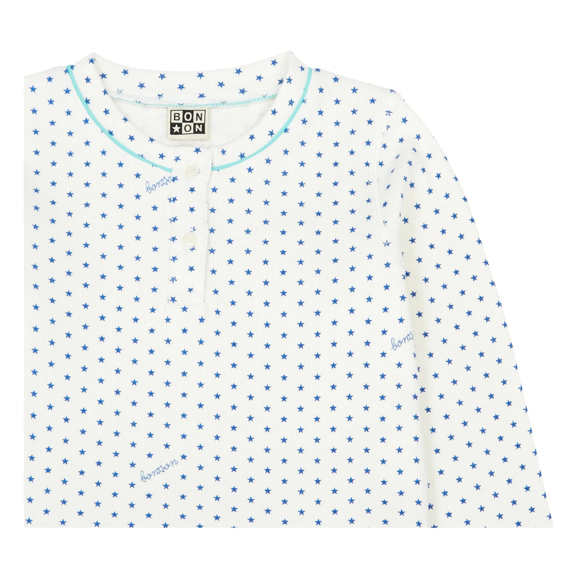 Bonton - Conjunto de Pijama Tudor Stars Jersey - Colección No Sleep Club | Azul