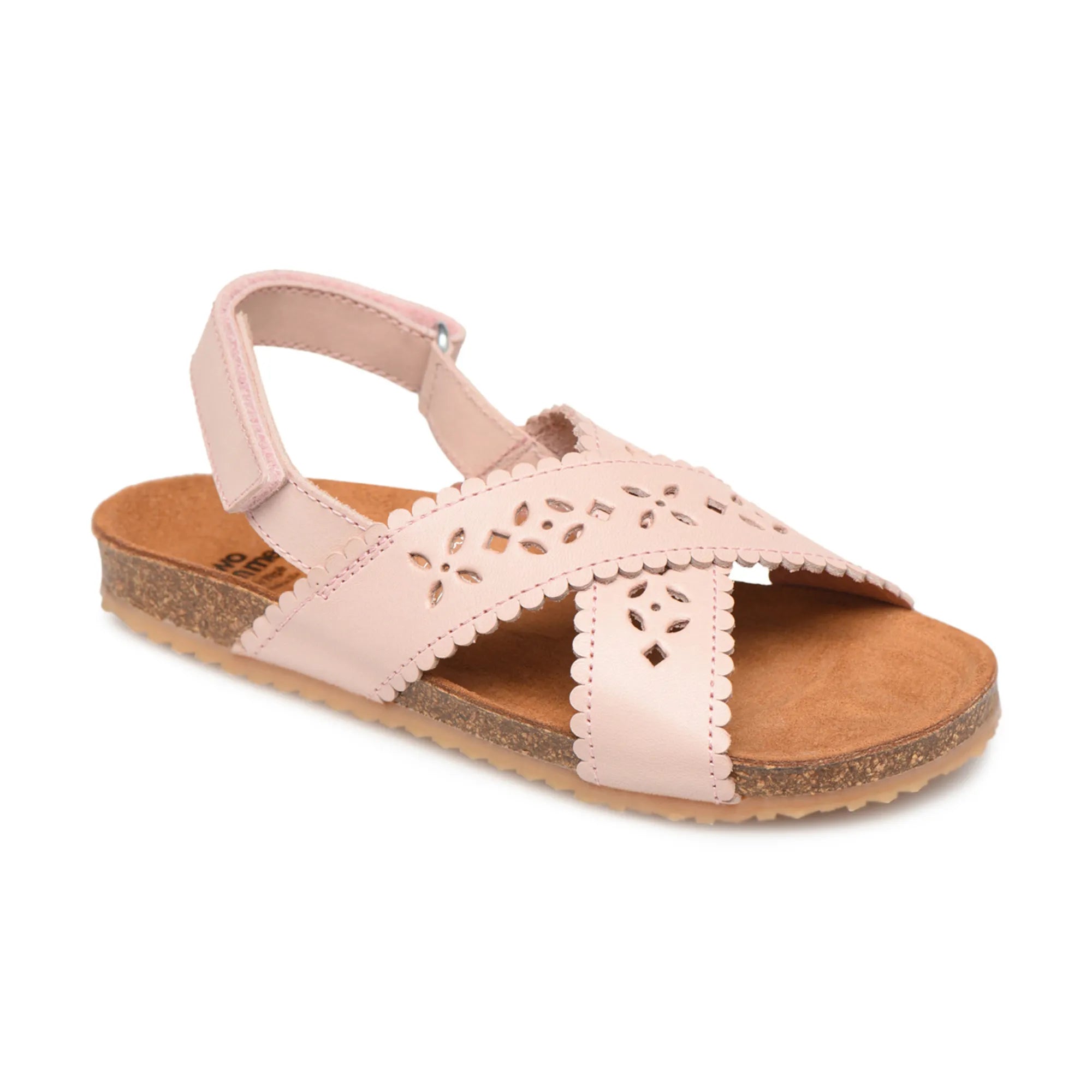 Pèpè - Two Con Me - Sandalias con tiras cruzadas y perforaciones | Rosa empolvado
