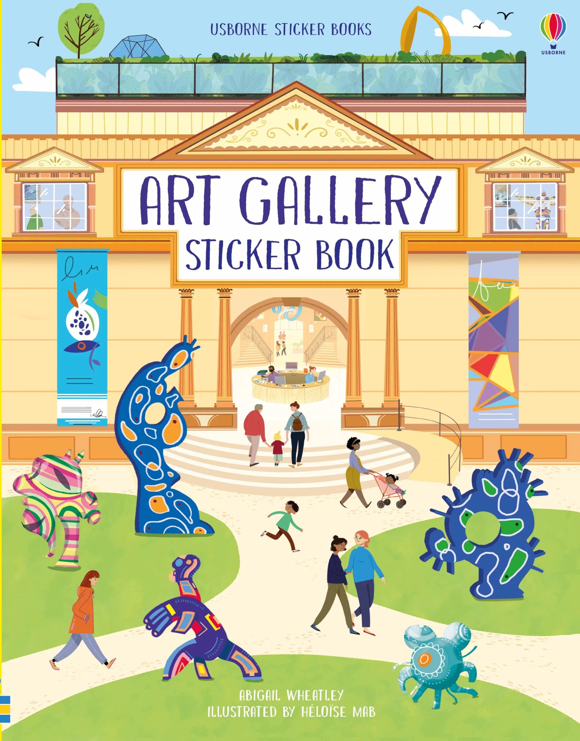 Usborne - Galería de Arte. Libro de pegatinas