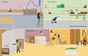 Usborne - Galería de Arte. Libro de pegatinas