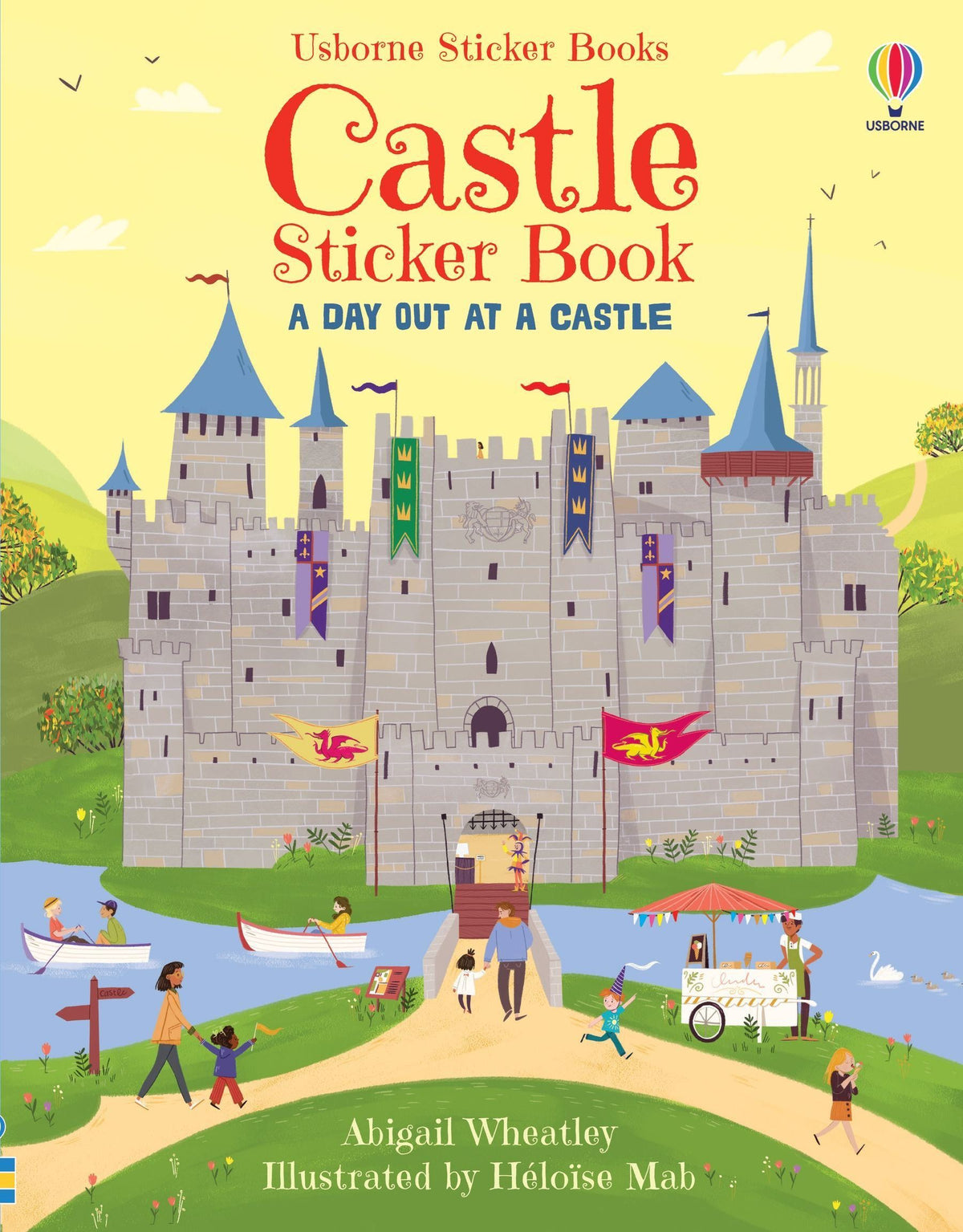 Usborne - Libro de pegatinas del castillo